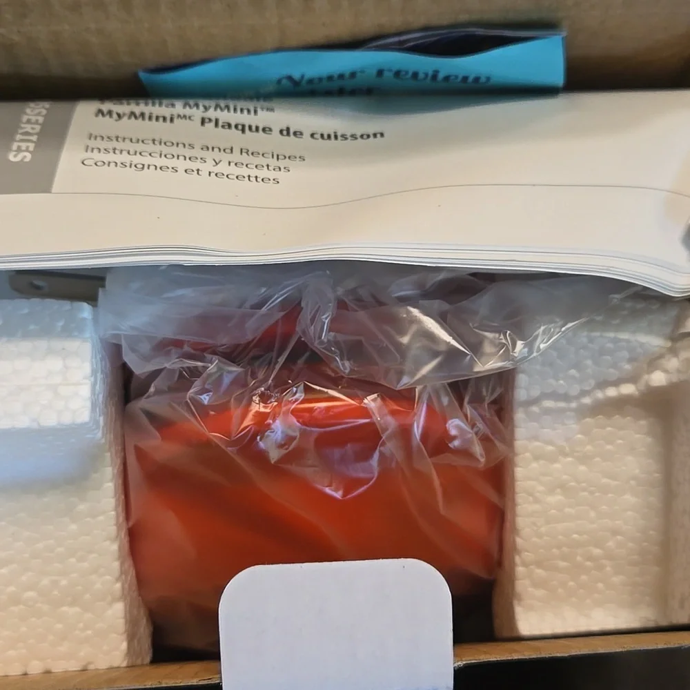 ⛱️Nostalgia MyMini Red Griddle. New In Box - Picture 4 of 5